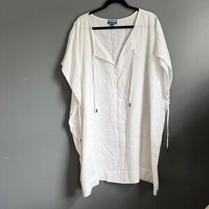 White Women's Tunic Top
